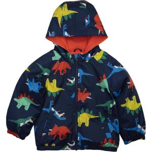 Carter’s Boys Toddler Fleece Lined Midweight Jacket(Navy Colorful Dino)
