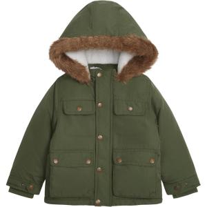 Carter’s Boys Warm Winter Parka Hooded Jacket(Green)