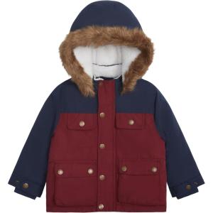 Carter’s Boys Warm Winter Parka Hooded Jacket(Navy)