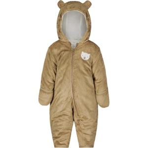 Carter’s baby-boys Pram Style Water Resistant One Piece Winter Snowsuit With Ears(Khaki)