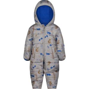 Carter’s baby-boys Pram Style Water Resistant One Piece Winter Snowsuit(Grey)