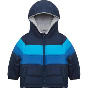 Carter’s baby-boys Sherpa-lined Heavyweight Hooded Puffer Jacket(Navy)
