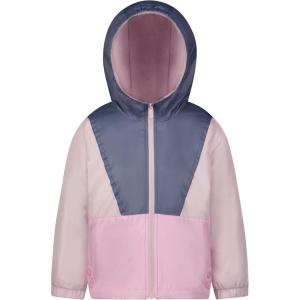 Carter’s girls Toddler Girls Midweight Winter Jacket, Warm, Hooded, Water-resistant Winter Coat(Pinks and Grey)