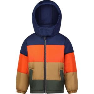 OSHKOSH B’GOSH baby-boys Heavyweight Puffer Coat Winter Jacket(Orange)