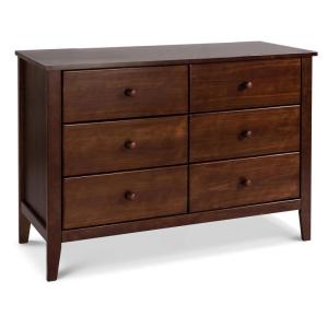 Carter’s by Davinci Morgan 6-Drawer Dresser in Espresso(Espresso)