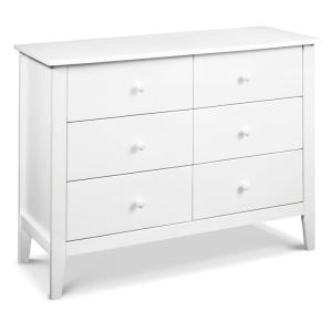 Carter’s by Davinci Morgan 6-Drawer Dresser in Espresso(White)