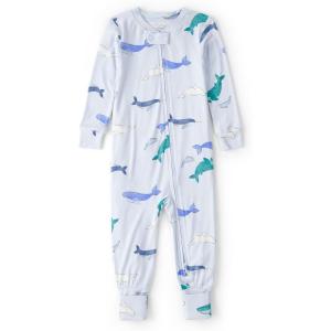 Carter’s baby-boys Purelysoft 1-piece Pajamas(Blue Whale)