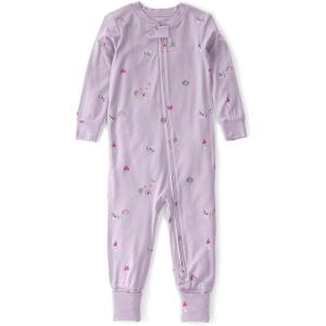 Carter’s baby-girls Purelysoft 1-piece Pajamas(Purple Fairytale)