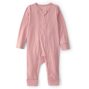 Carter’s baby-girls Purelysoft Sleep and Play Pajamas(Solid Pink)