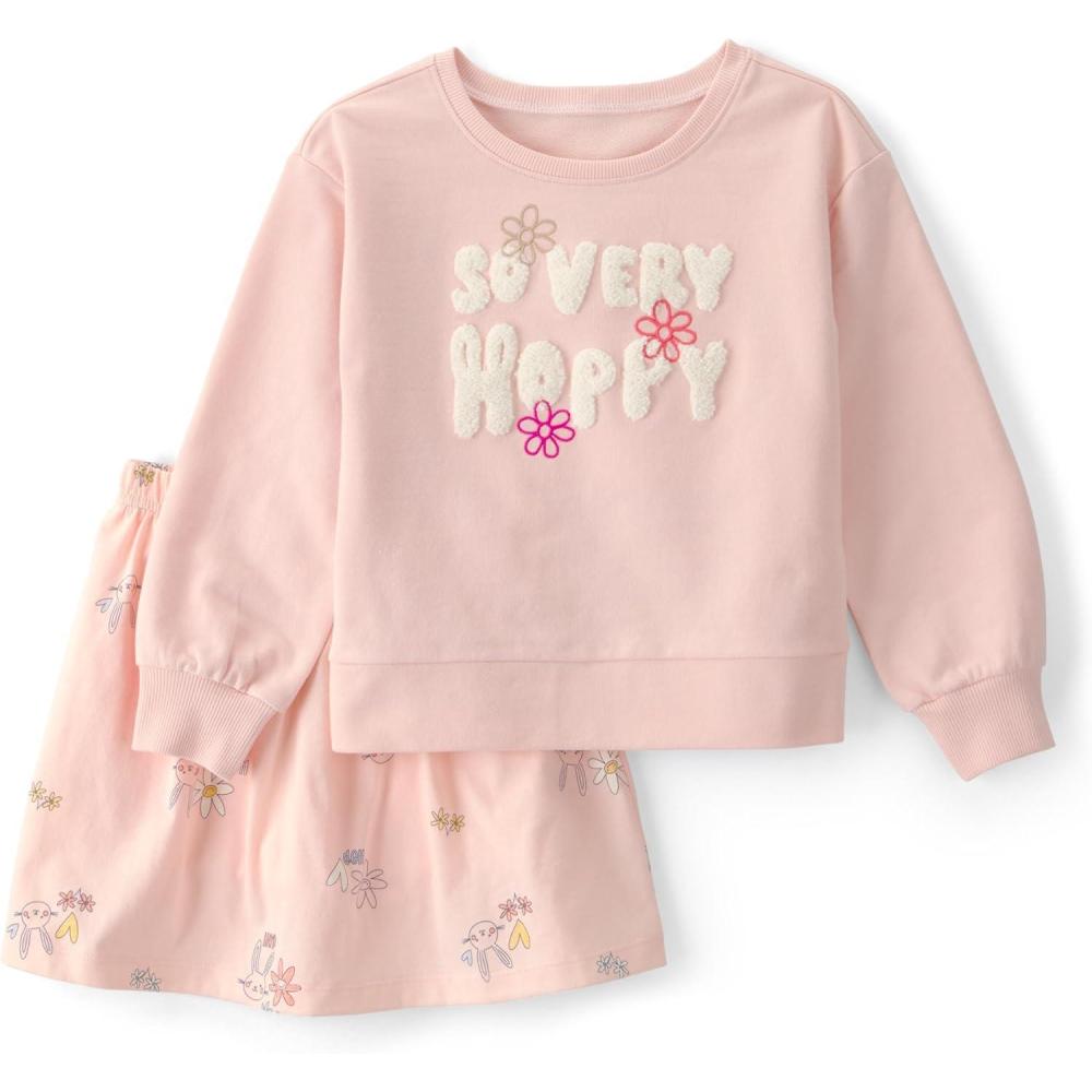 imageCarters girls 2piece SetPink Bunny