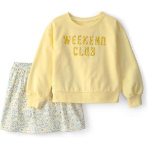 Carter’s girls 2-piece Set(Yellow Floral)