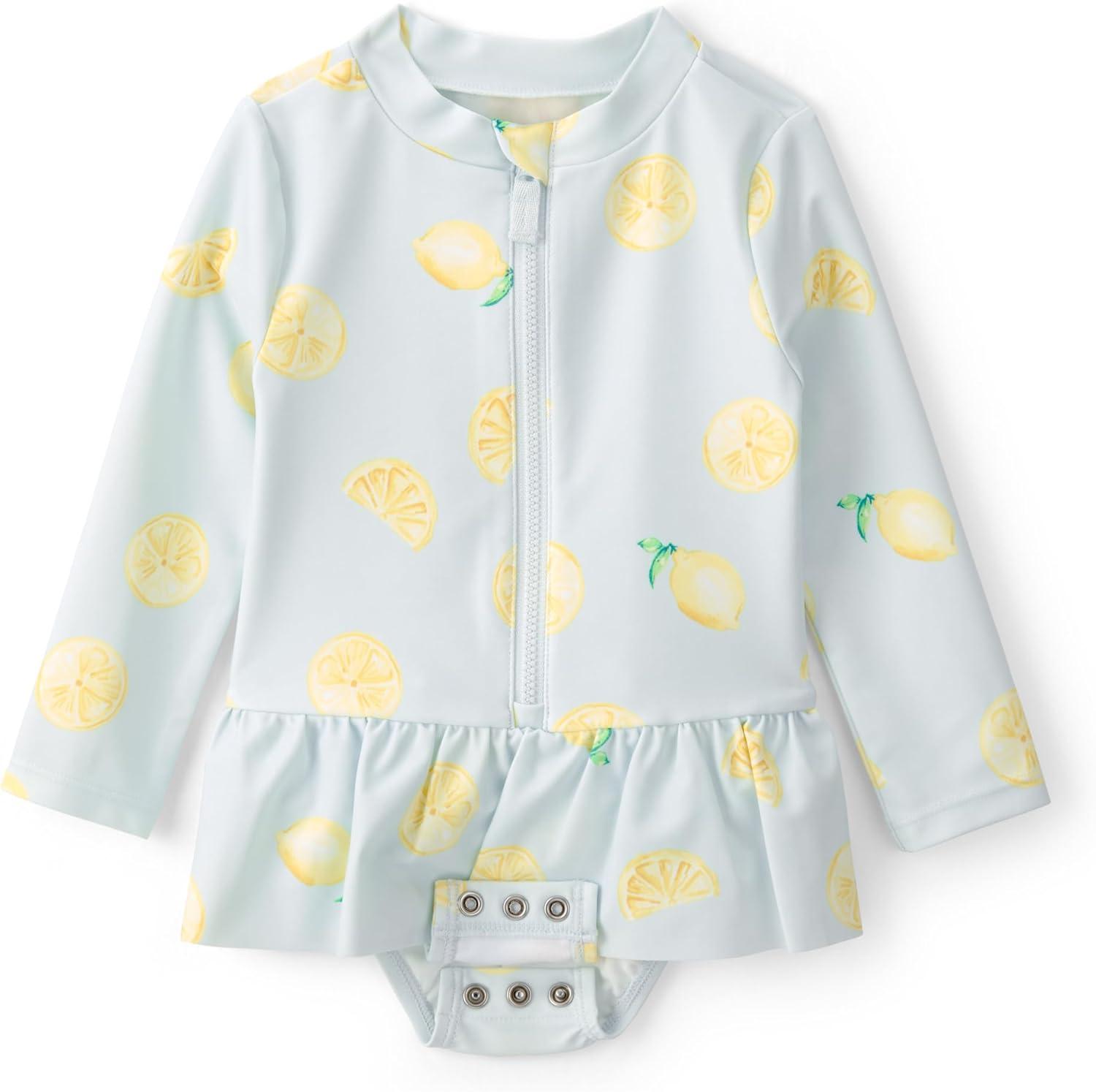 imageCarters BabyGirls 1Piece RashguardBlue