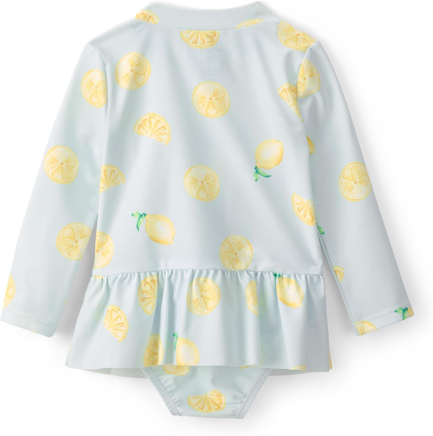 imageCarters BabyGirls 1Piece RashguardBlue