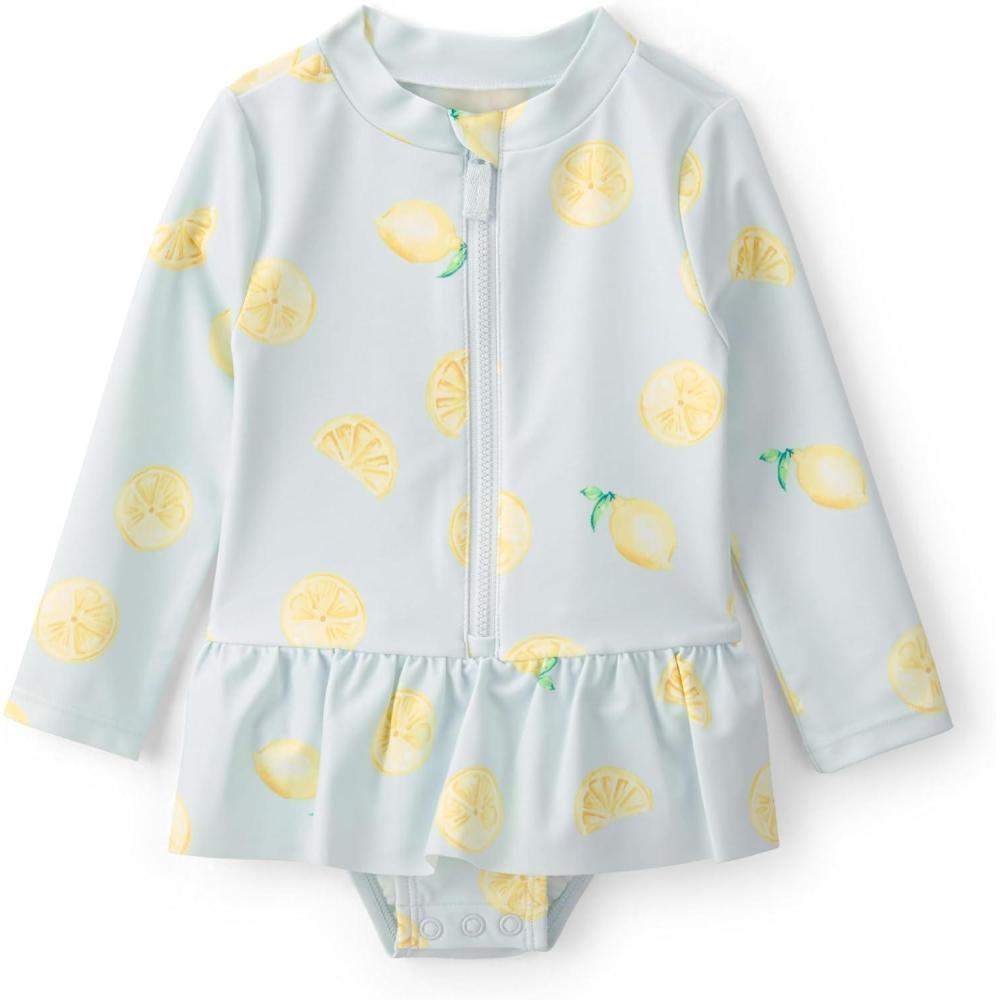 imageCarters BabyGirls 1Piece RashguardBlue