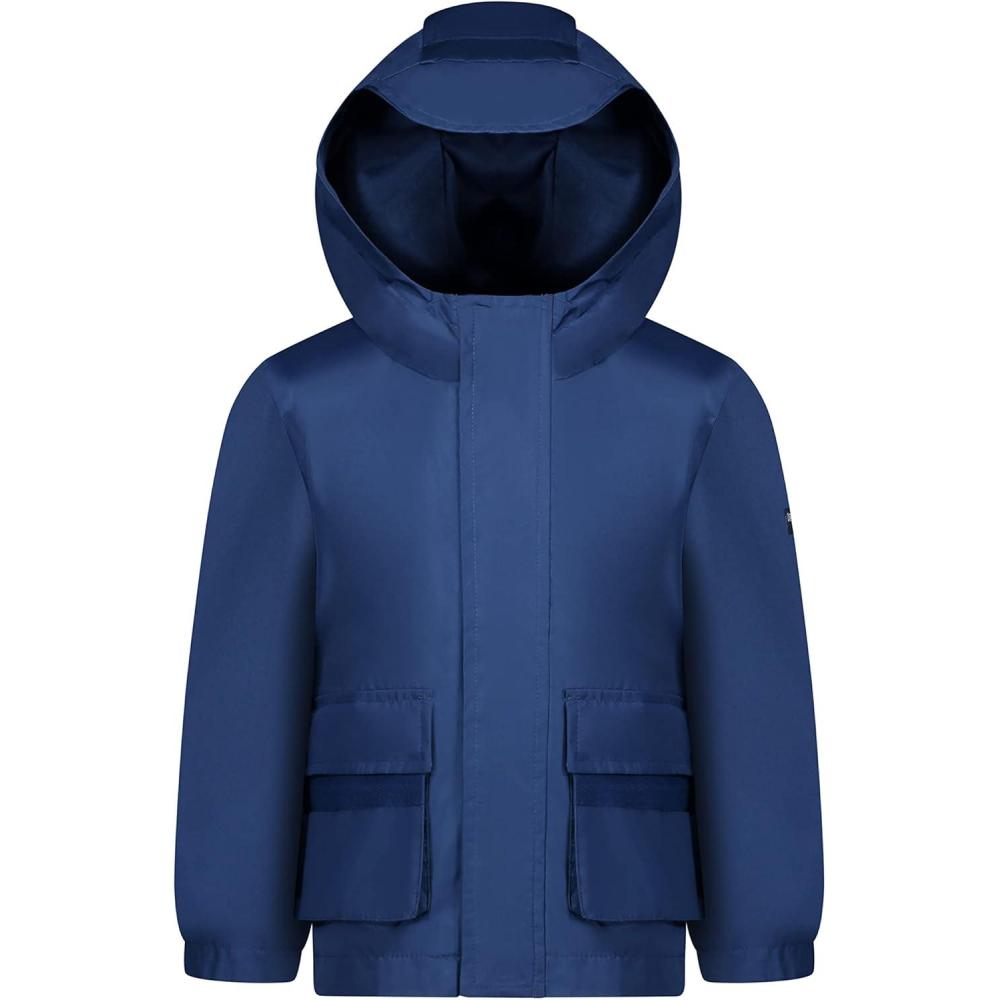 imageOSHKOSH BGOSH Boys Midweight Fleece Lined Windbreaker JacketBlue